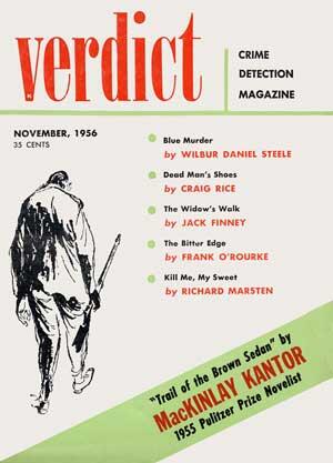 Verdict Crime Detection Magazine (November 1956)