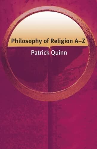 Philosophy of Religion A to Z