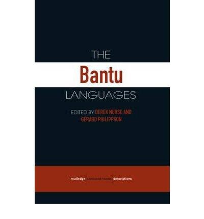 The Bantu Languages