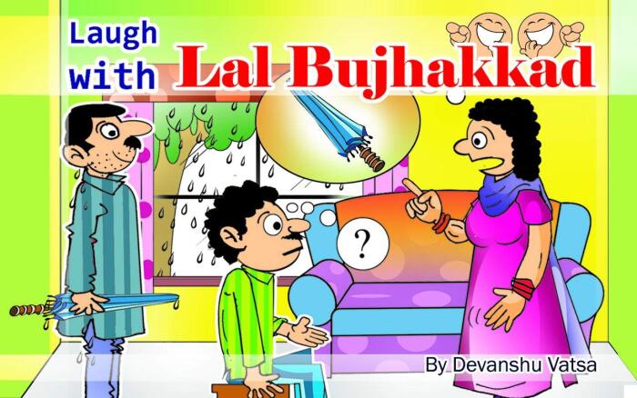 Laugh With Lal Bujhakkad: Comic book