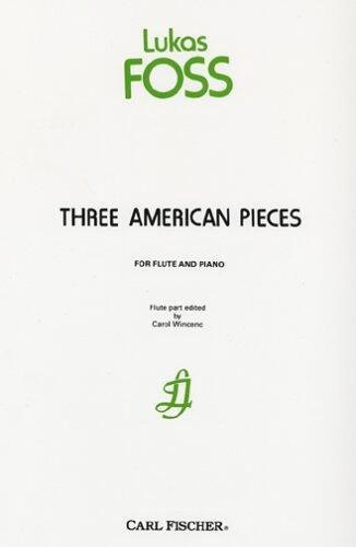 Three American Pieces - Flute and Piano