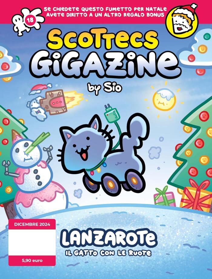 Scottecs Gigazine, Vol. 18: Lanzarote il gatto con le ruote