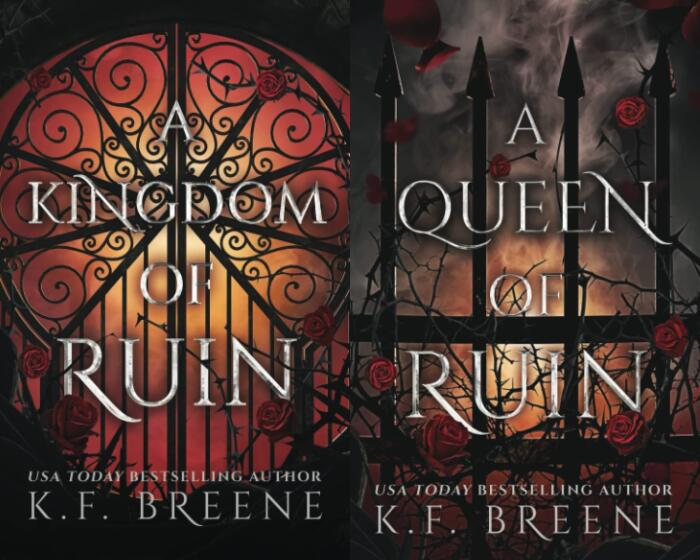 Deliciously Dark Fairytales Series 4 Books Collection Set (A Ruin of Roses, A Throne of Ruin, A Kingdom of Ruin, A Queen of Ruin)