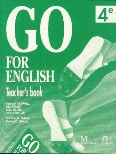 Go for English 4e / Livre du professeur