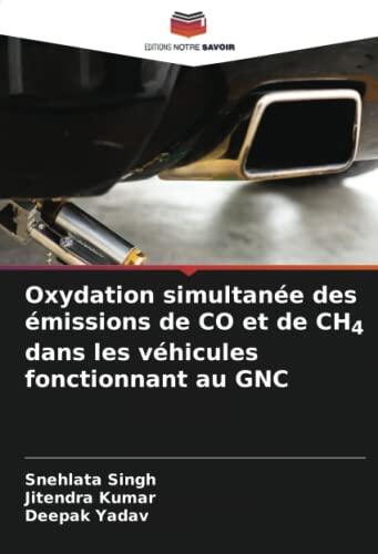 Oxydation simultanée des émissions de CO et de CH4 dans les véhicules fonctionnant au GNC
