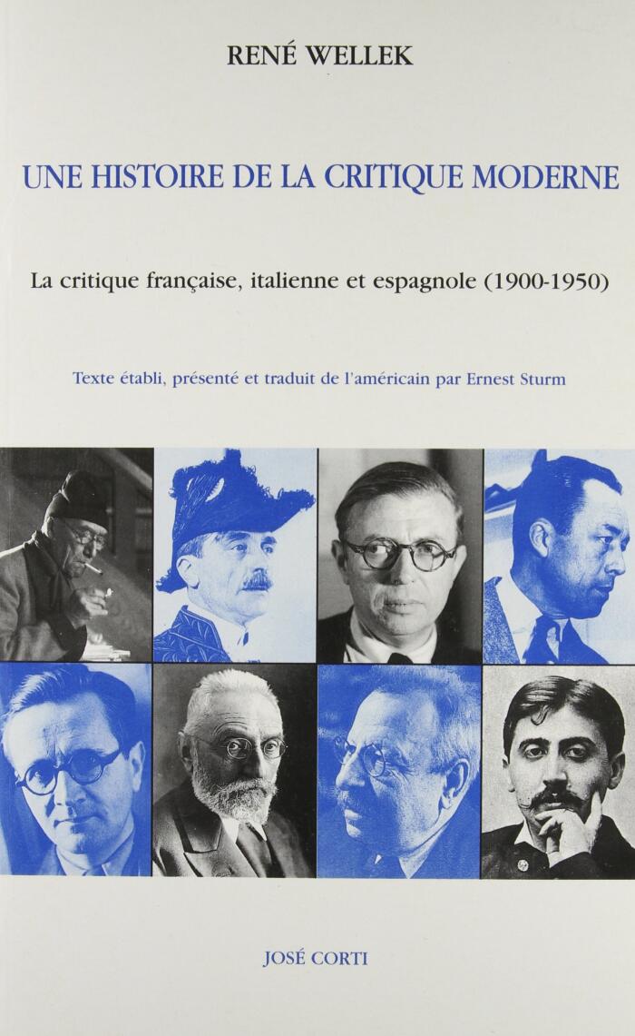La critique française, italienne et espagnole 1900-1950