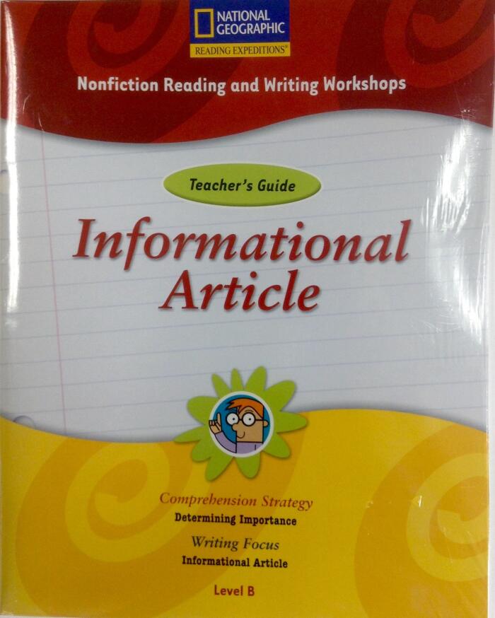 Workshop: Information Article Level B