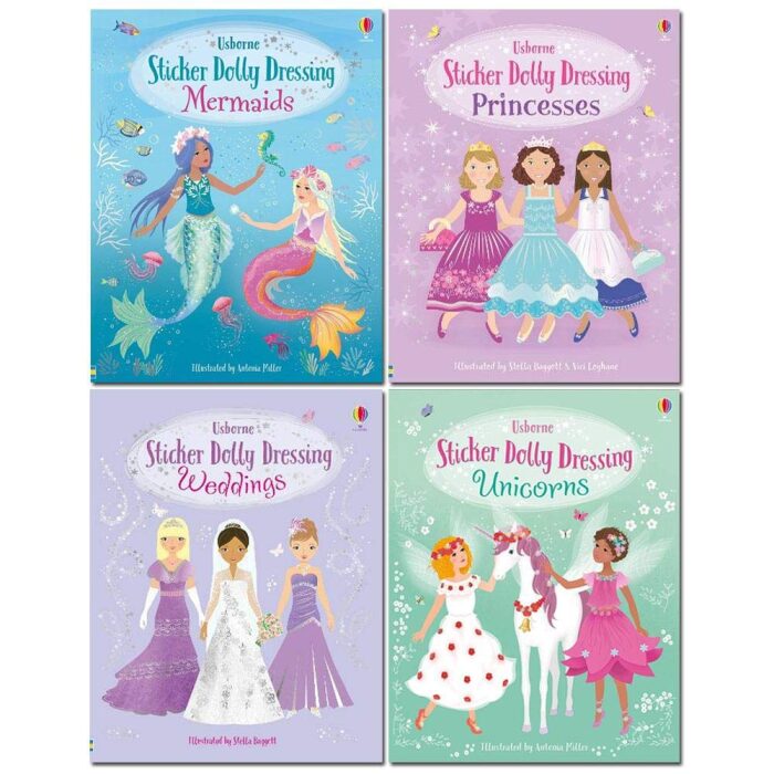 Sticker Dolly Dressing 4 Books Collection