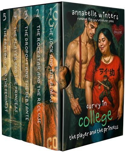 Curvy op College - Insta-Liefde Romantiek: Volledige Serie Boeken 1-5 (Romantiek Collectie van Annabelle Winters Book 12)