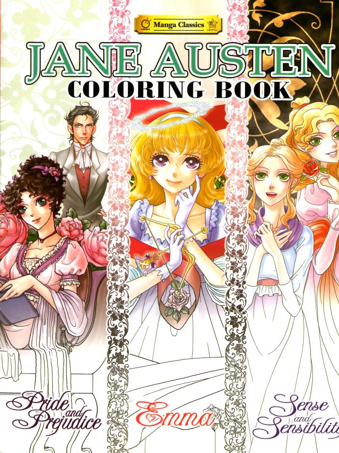 Manga Classics: Jane Austen Coloring Book