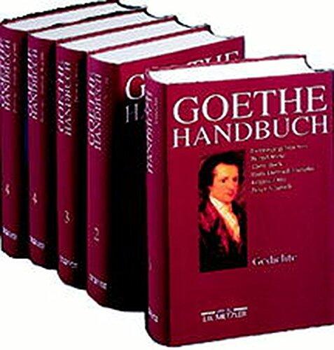 Goethe-Handbuch: In vier Bänden