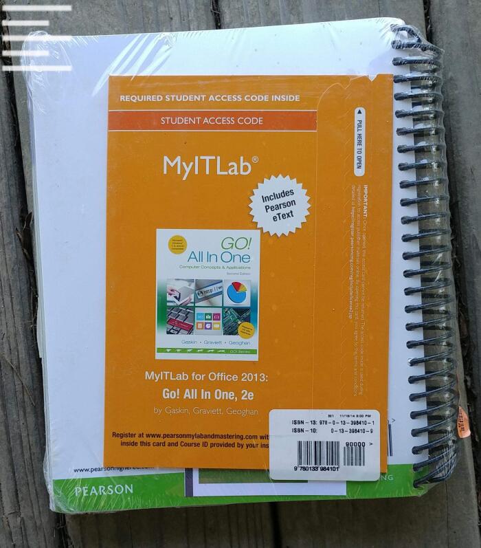 GO! All in One: Computer Concepts and Applications, MyLab IT with eText and Access Card, IC3 Exam Voucher with Retake