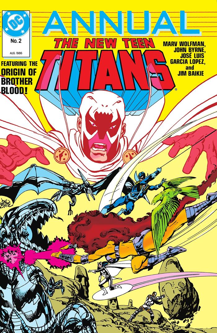 The New Teen Titans (1984-1996) #2: Annual (The New Titans