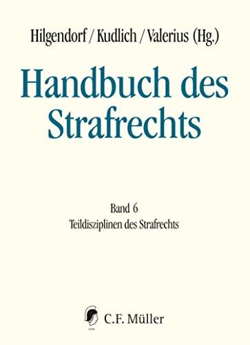 Handbuch des Strafrechts: Band 6: Teildisziplinen des Strafrechts, eBook