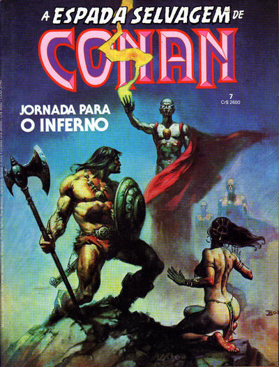 A Espada Selvagem de Conan nº 7 - Jornada Para o Inferno