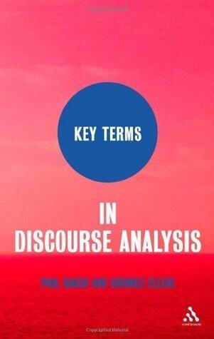 Key Terms in Discourse Analysis