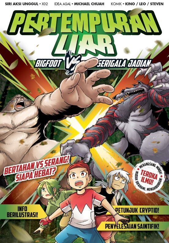 X-Venture Aksi Unggul 02: Pertempuran Liar Bigfoot Vs Serigala Jadian