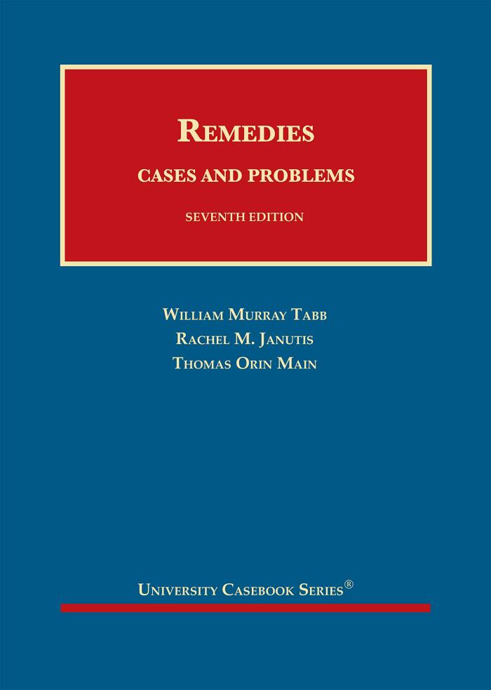 Remedies, Cases and Problems
