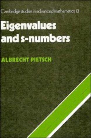Eigenvalues and S-Numbers
