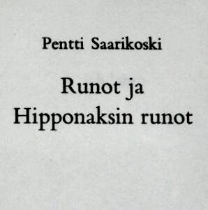 Runot ja Hipponaksin runot