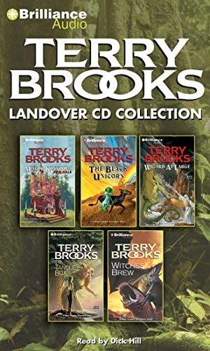 Terry Brooks Landover CD Collection: Magic Kingdom for Sale-Sold!, The Black Unicorn, Wizard at Large, The Tangle Box, Witches' Brew by Terry Brooks