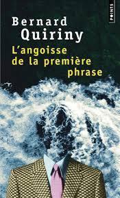 L'angoisse De La Première Phrase
