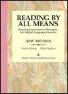 Reading by All Means: Reading Improvement Strategies for English Language Learners