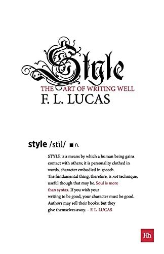 Style: The Art of Writing Well