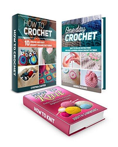 How to Crochet Box Set: 10 Unique Granny Square Patterns and Easy to Follow Instructions for Fast Learning Afghan Crochet Patterns. Learn How to Knit with ... to crochet, learn to crochet, How To Knit)