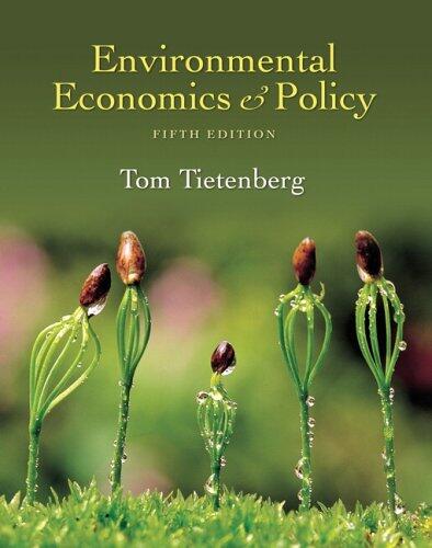 Environmental Economics and Policy