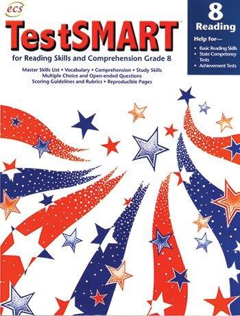 TestSMART for Reading Skills and Comprehension, Grade 8:Help for Basic Reading Skills, State Competency Tests, Achievement Tests