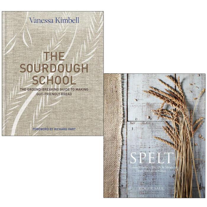 Sourdough School and Spelt 2 Books Collections Set