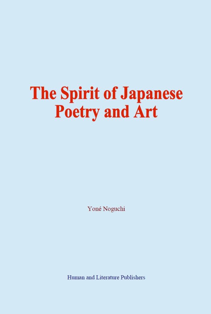 The Spirit of Japanese Poetry and Art