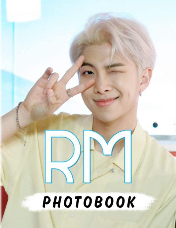 ℝ𝕄 (𝕣𝕒𝕡𝕡𝕖𝕣) Photobook: Rapper of 𝔹𝕋𝕊's Member Photography Book | Decoration Room, Home to Relaxation Gifts
