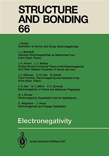 Structure and Bonding, Volume 66: Electronegativity