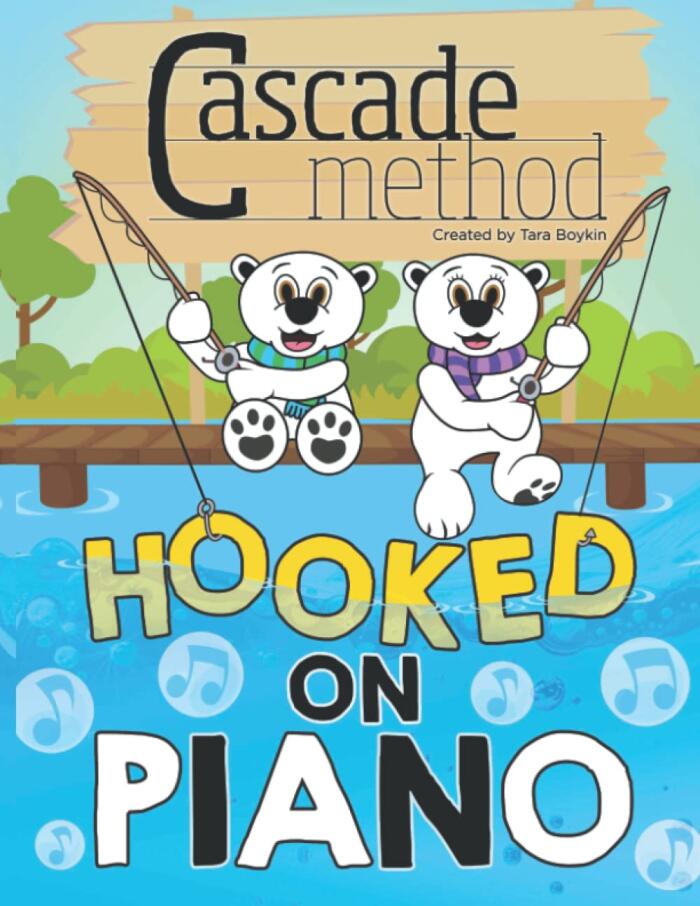 Hooked On Piano by Tara Boykin: The Perfect Book For Beginner Piano Students, Including Easy Piano Songs, Composition Activities, Built-in Piano Games, Combined With Boom Cards for Awesome Engagement!