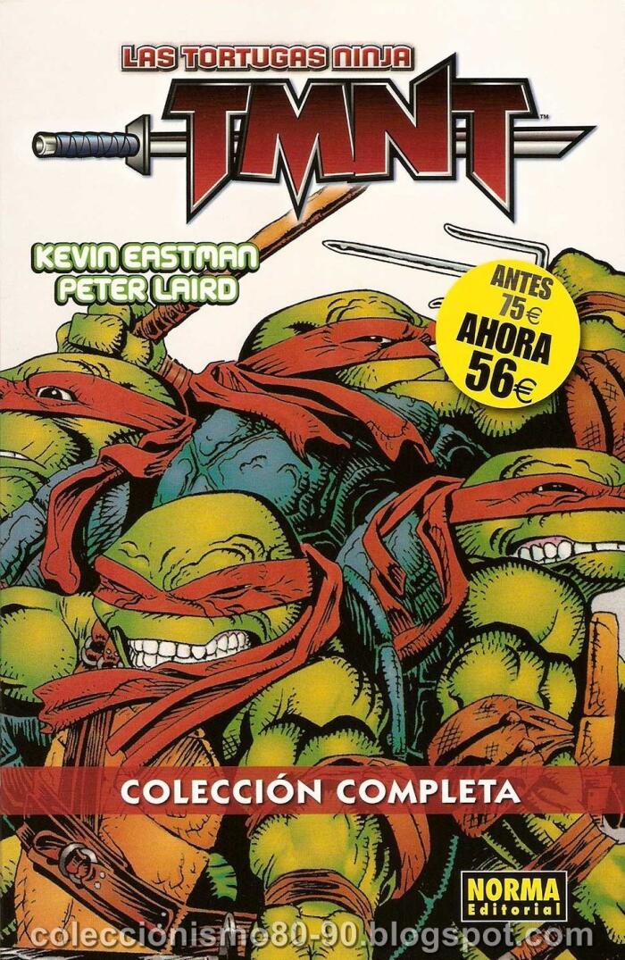 TMNT: Las Tortugas Ninja, Colección completa