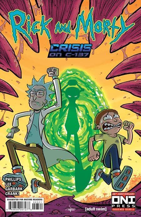 RICK AND MORTY CRISIS ON C 137 #3 CVR B JULIEN PARE SOREL VAR