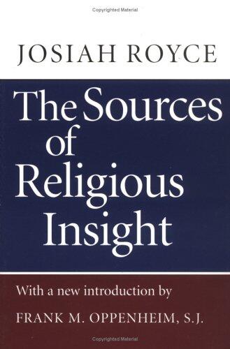 The Sources of Religious Insight: With a New Introduction