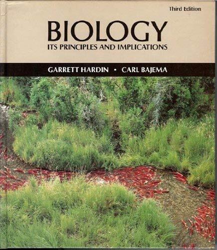 Biology, its principles and implications