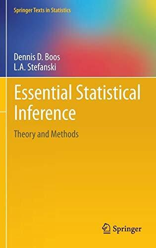 Essential Statistical Inference: Theory and Methods (Springer Texts in Statistics)