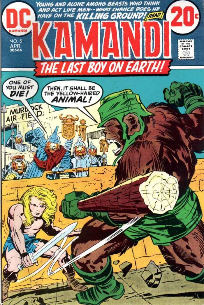 Kamandi: The Last Boy on Earth (1972 - ) #5