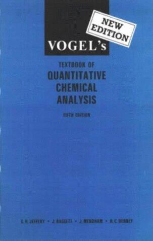 Textbook Of Quantitative Chemical Analysis