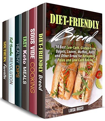Everything Low Carb Box Set (6 in 1): Over 200 Diet-Friendly Keto, Sous Vide, Vegetarian Recipes and Healthy Desserts
