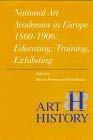 National Art Academies in Europe 1860 - 1906: Educating, Training, Exhibiting