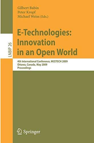 Etechnologies: Innovation in an Open World