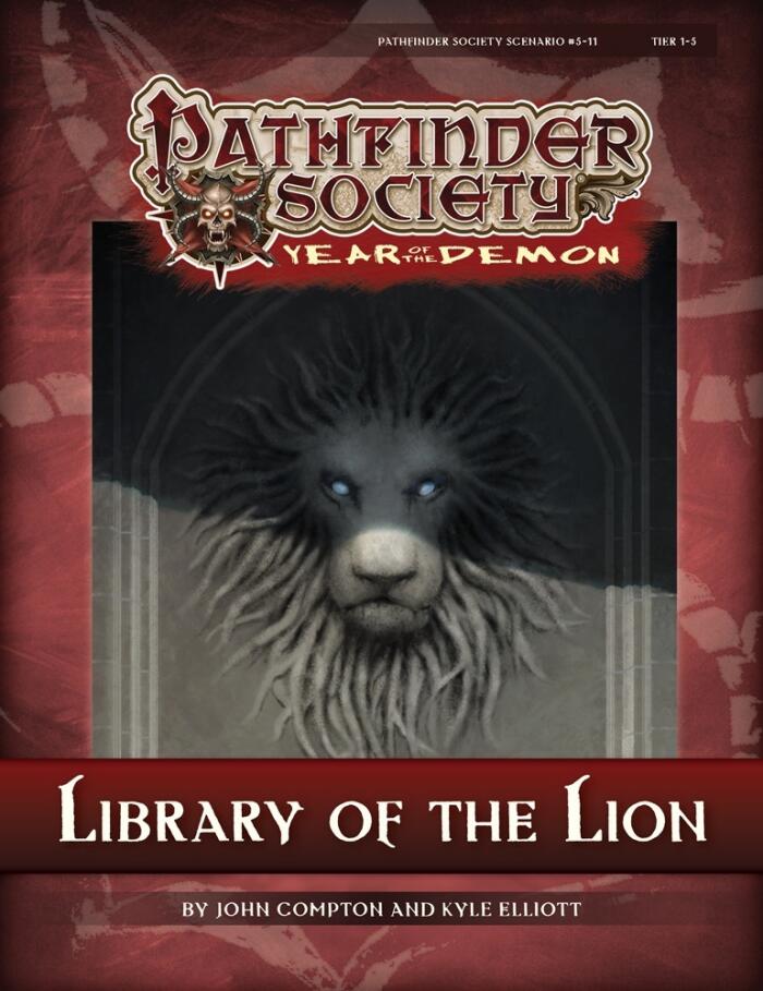 Pathfinder Society Scenario #5-11: Library of the Lion