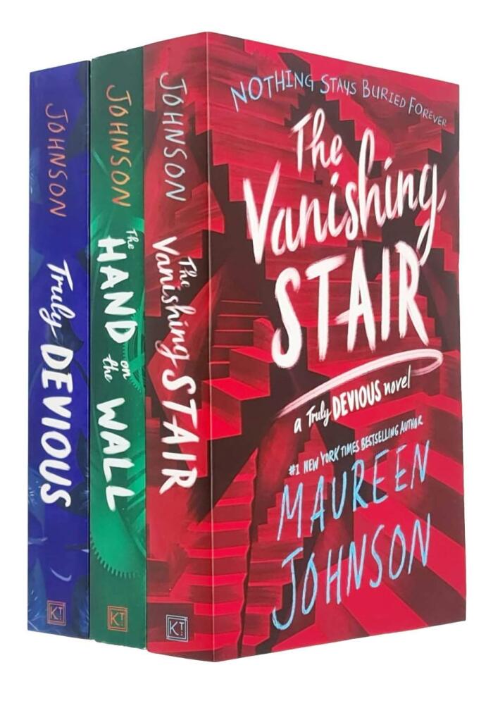 Truly Devious Series 3 Books Collection Set By Maureen Johnson