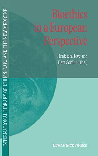 Bioethics in a European Perspective