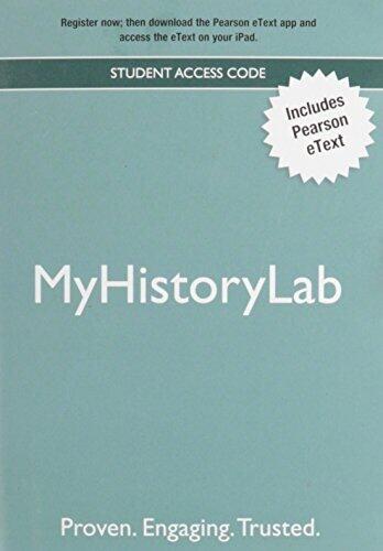 NEW MyHistoryLab: Standalone Access Card for American Stories